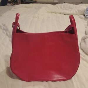 HOBO Pink Crescent Shoulder Bag